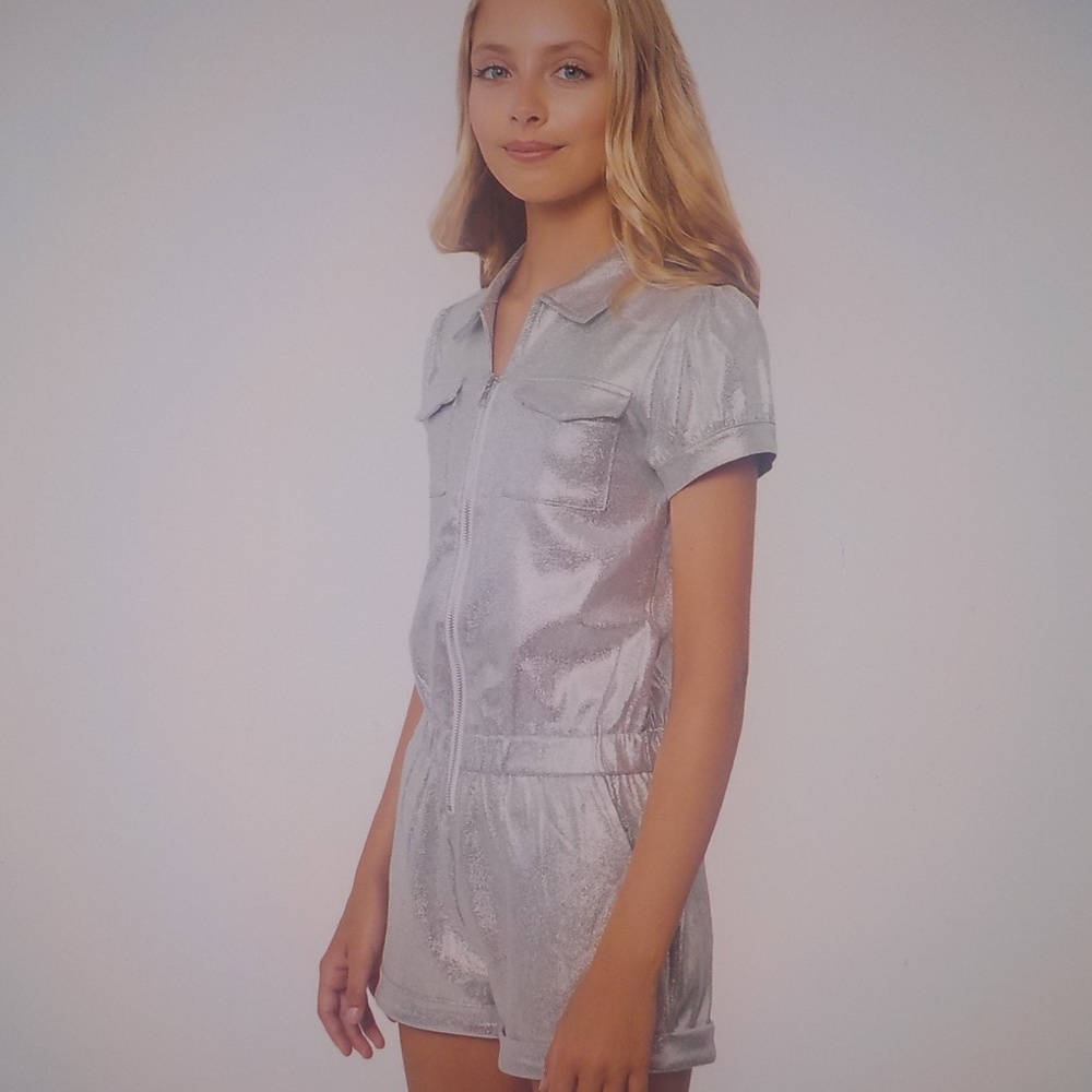 LONG SLEEVE" Romper/Shorts